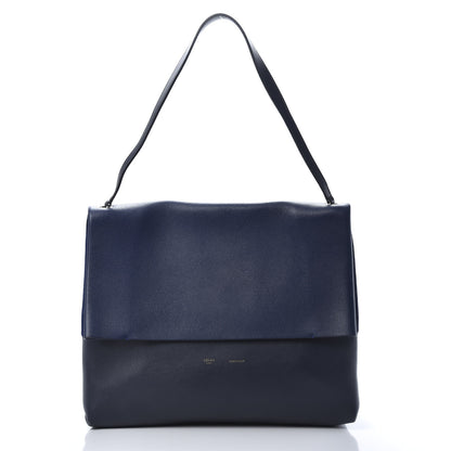 Celine Calfskin All Soft Shoulder Bag Indigo 3 of 15