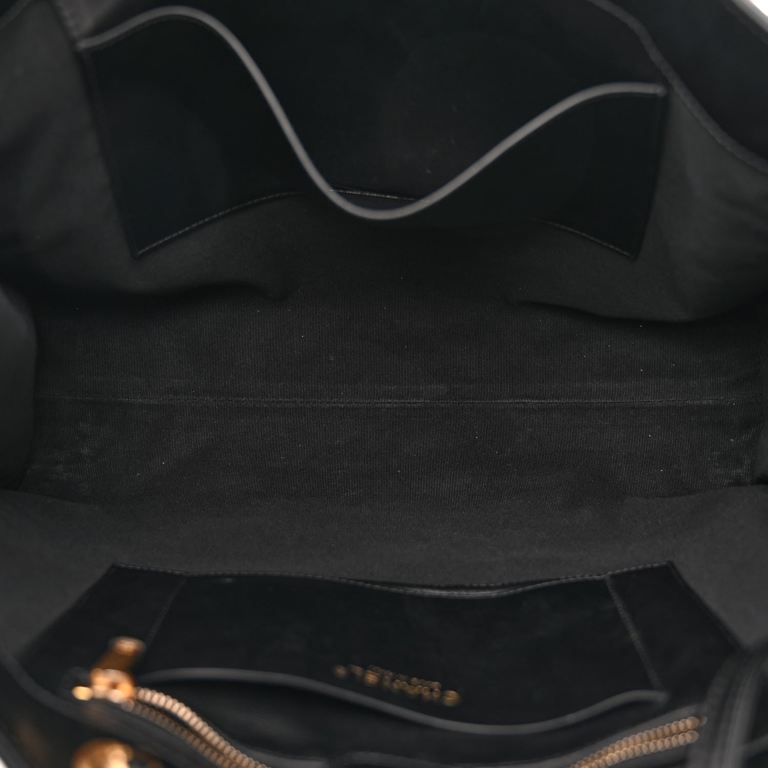 Chanel Calfskin Stitched Large Shopping Tote Black 6 of 16