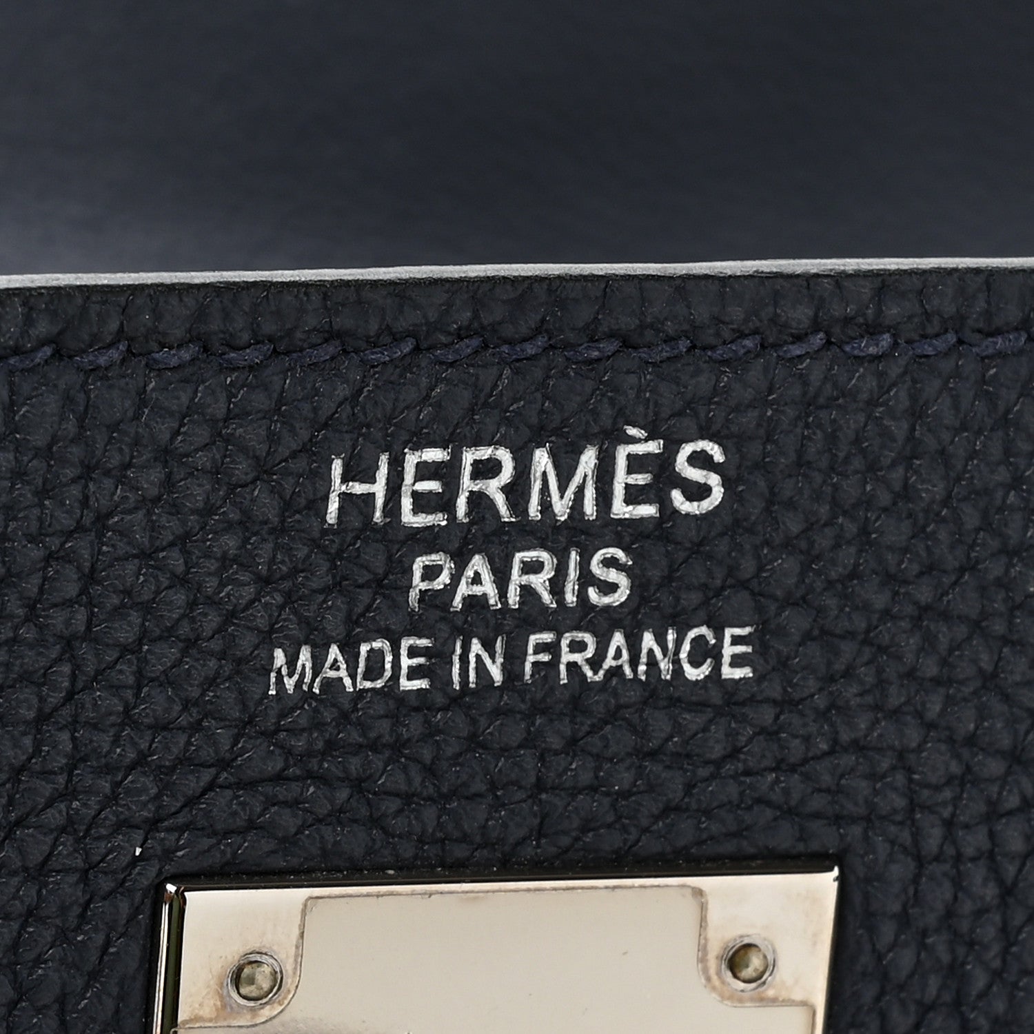 Hermes Togo Kelly Retourne 35 Bleu Indigo 6 of 16