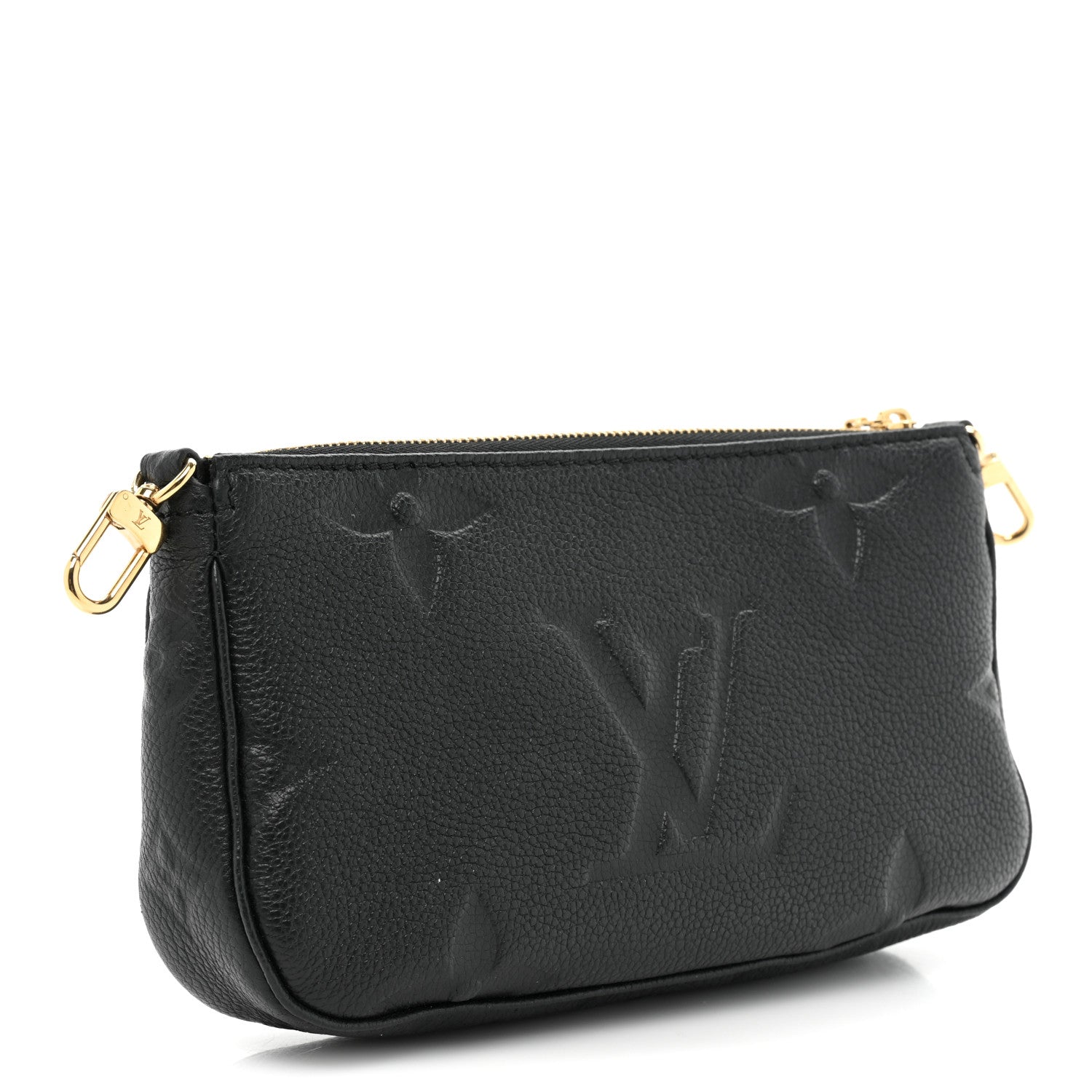 Louis Vuitton Empreinte Monogram Giant Multi Pochette Accessories Small Pochette Black 2 of 7