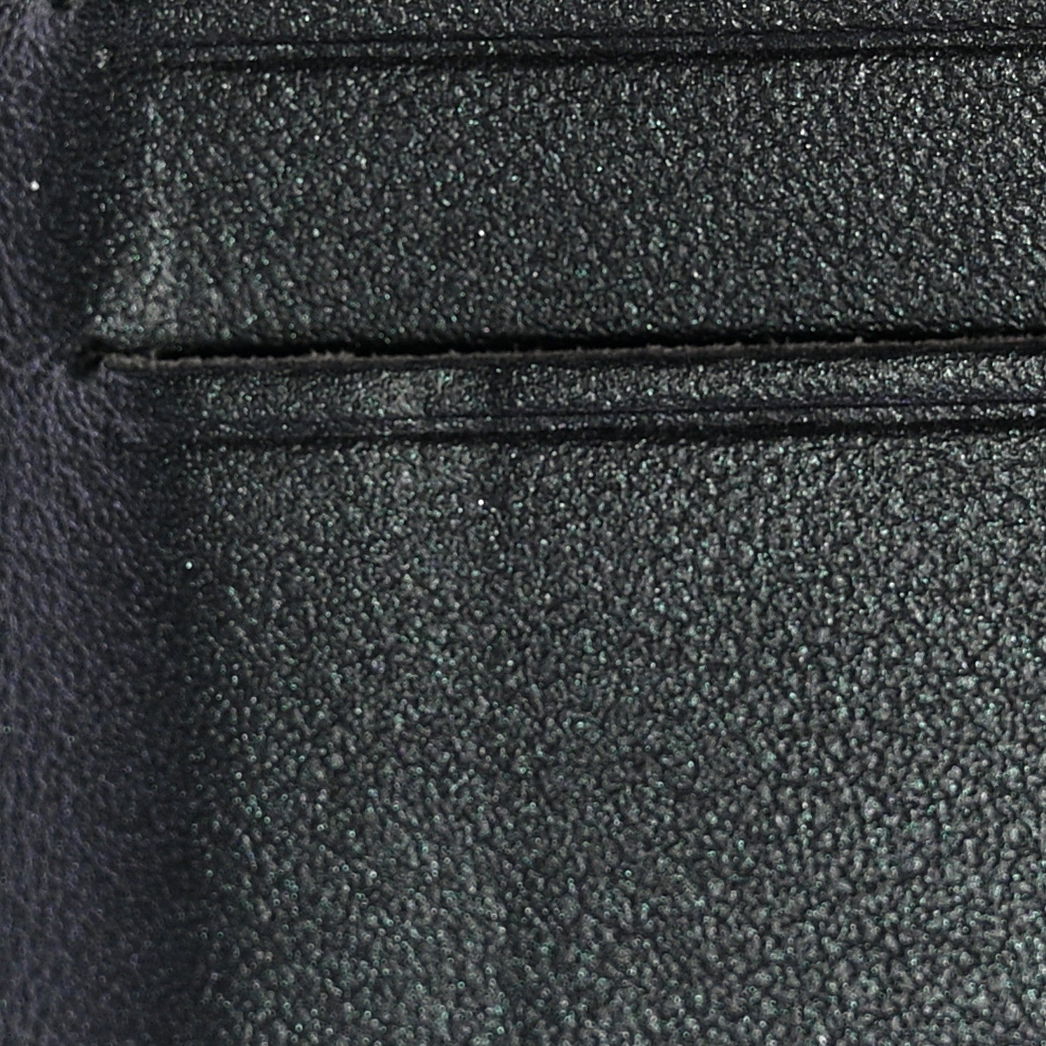 Chanel Iridescent Caviar Quilted Card Holder Wallet Black 8 of 9