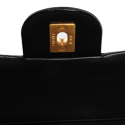 Chanel Lambskin Quilted Small Double Flap Black 5 of 8