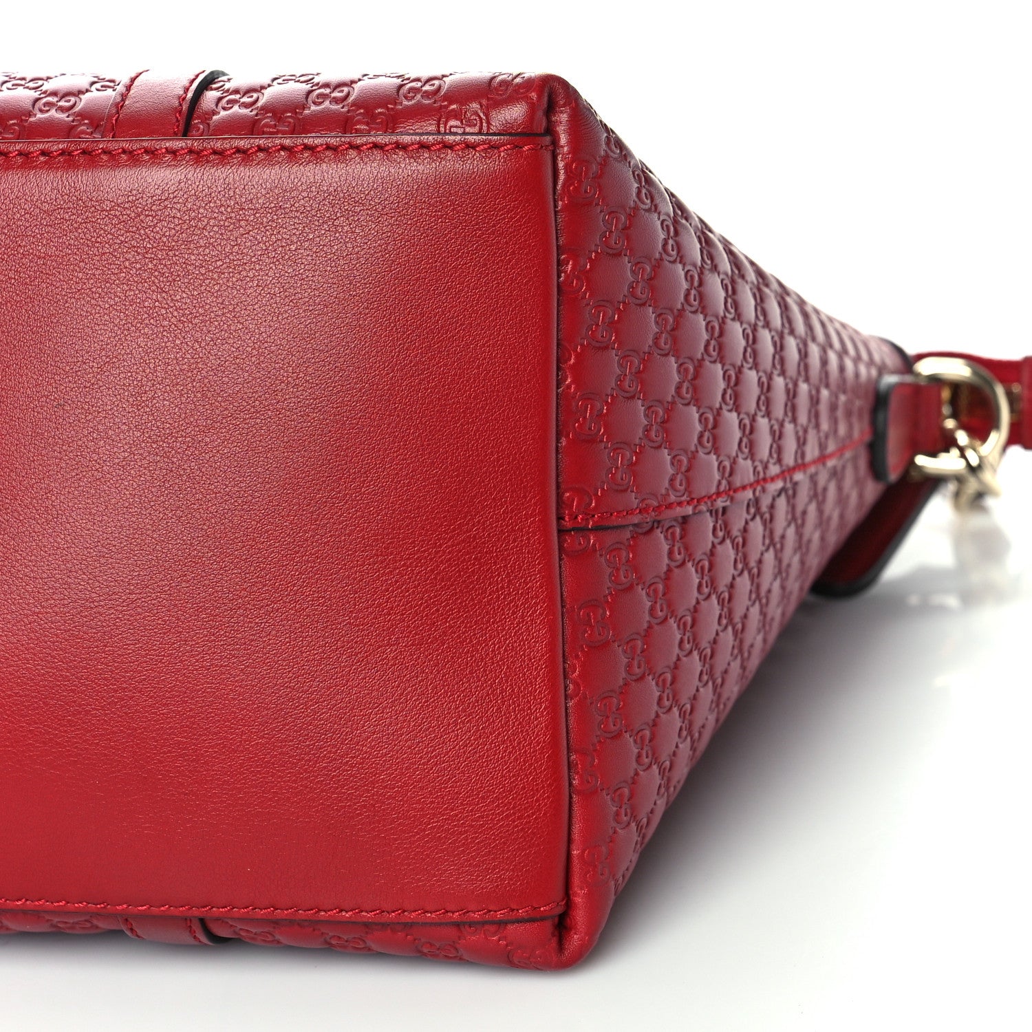 Gucci Soft Microguccissima Dome Satchel Red 9 of 9