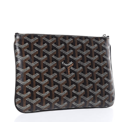 Goyard Goyardine Senat Pochette PM Black Gold 3 of 7