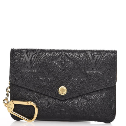 Louis Vuitton Empreinte Key Pouch Black 1 of 7