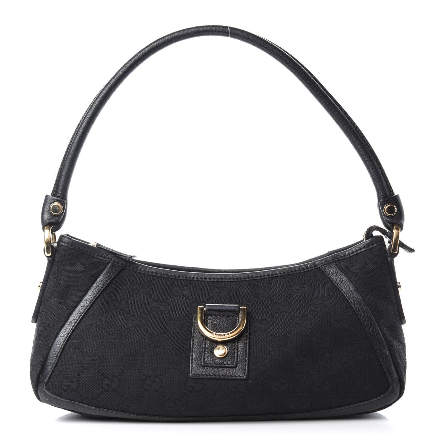 Monogram D Ring Abbey Pochette Black