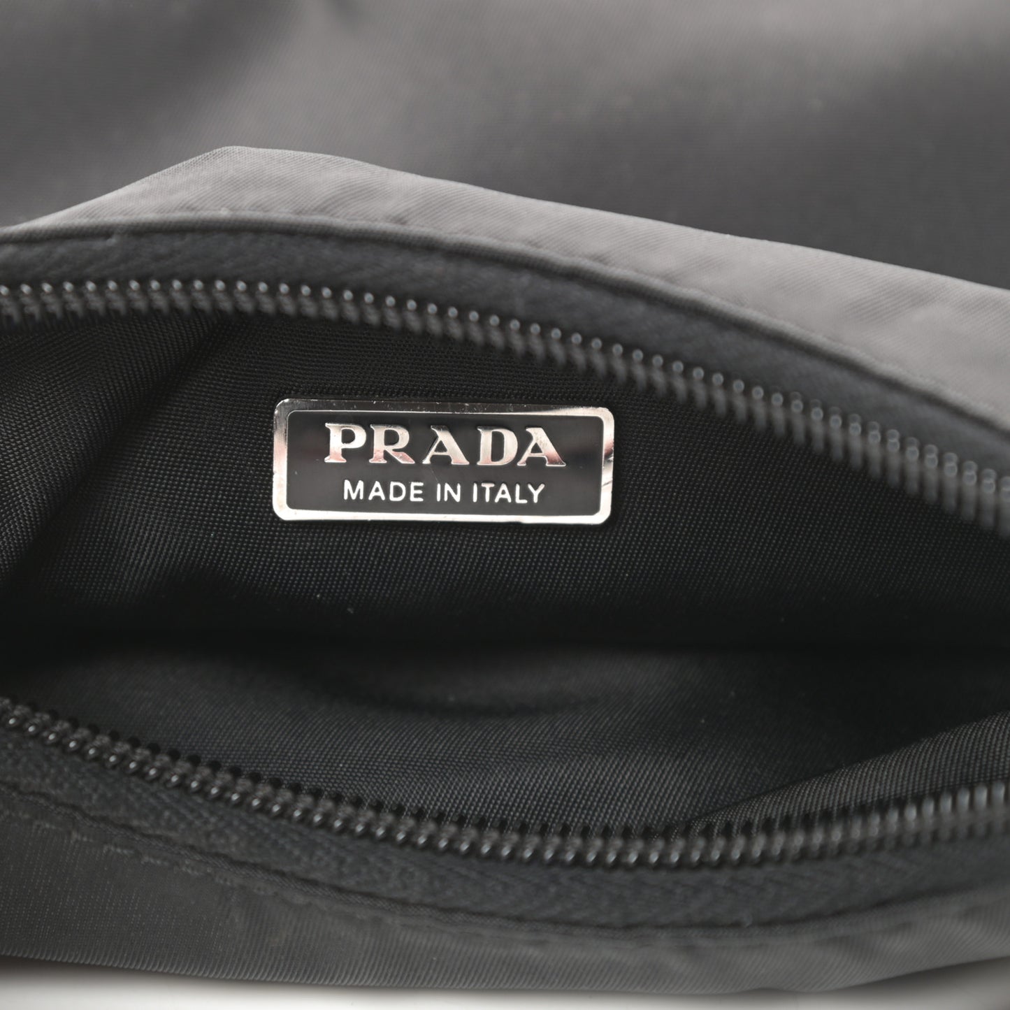 Tessuto Nylon Sport Shoulder Bag Black