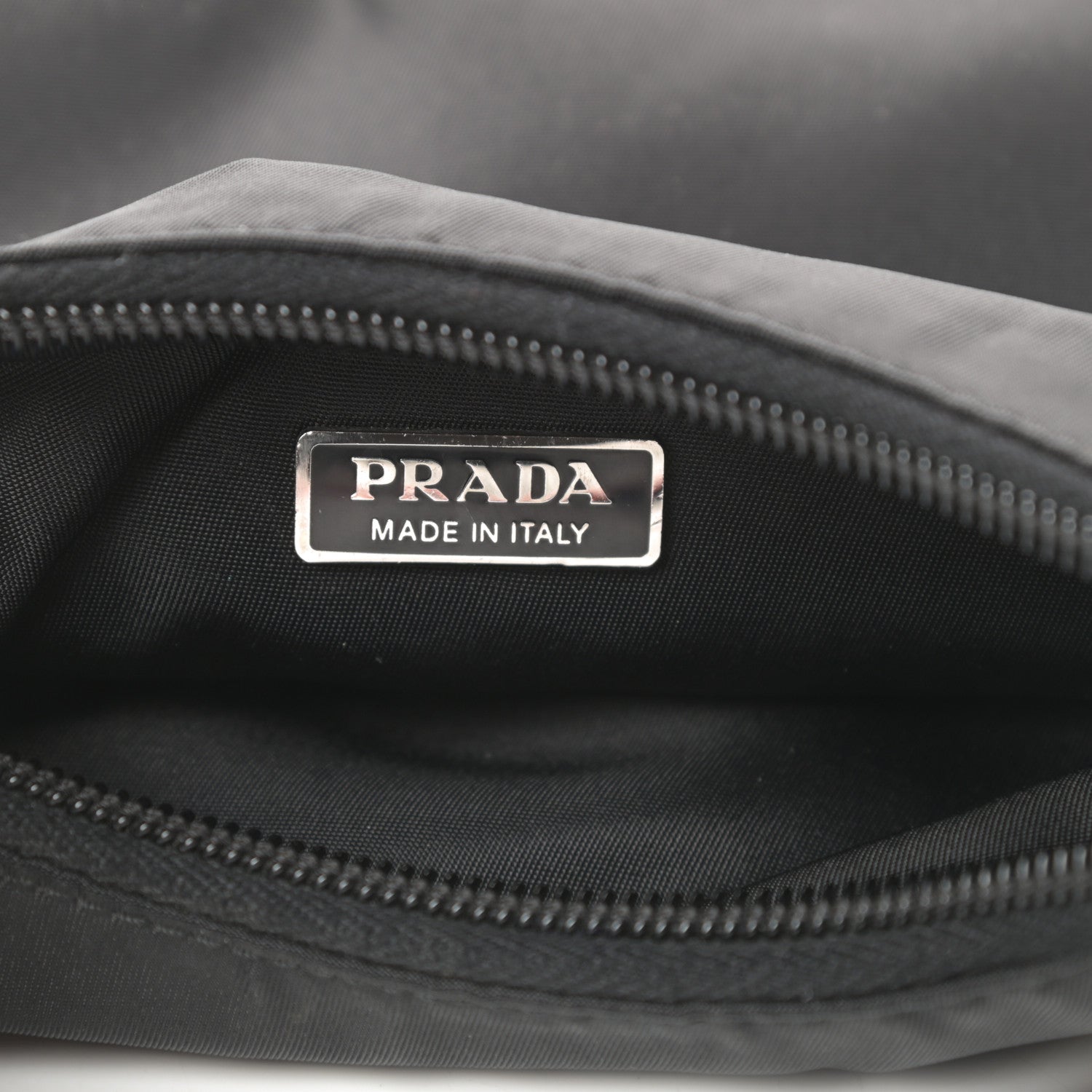 Prada Tessuto Nylon Sport Shoulder Bag Black 6 of 14