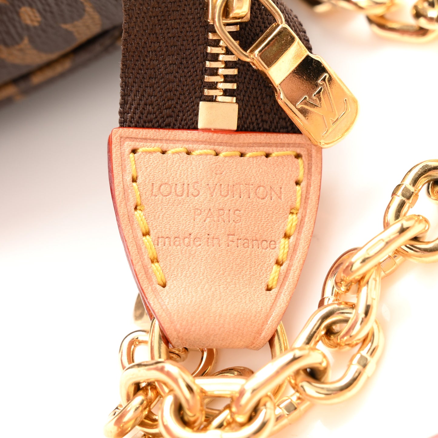 Monogram Chain Pochette Accessories