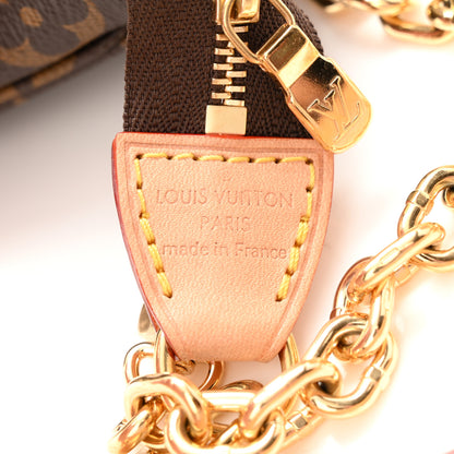 Louis Vuitton Monogram Chain Pochette Accessories 6 of 10