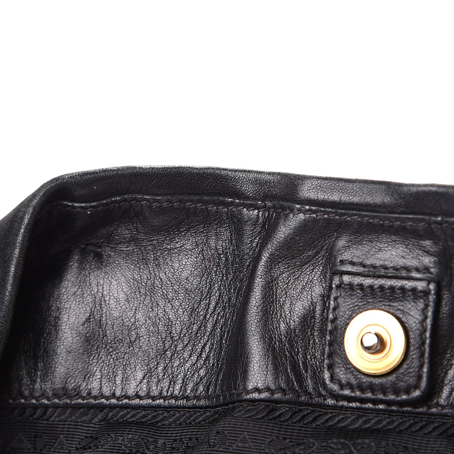 Tessuto Nylon Jacquard Logo Tote Black
