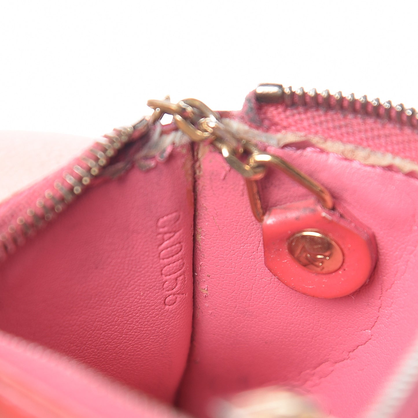 Vernis Key Pouch Framboise