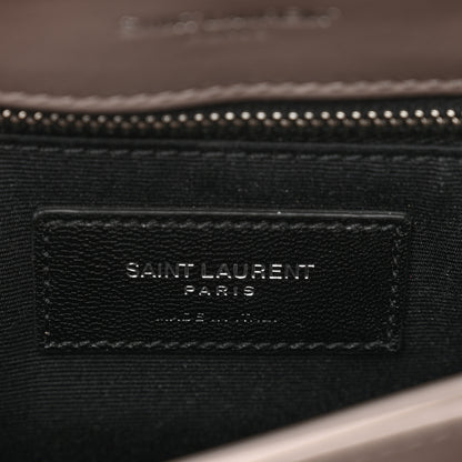 Saint Laurent Calfskin Y Quilted Monogram Toy Loulou Crossbody Bag Mink 8 of 12