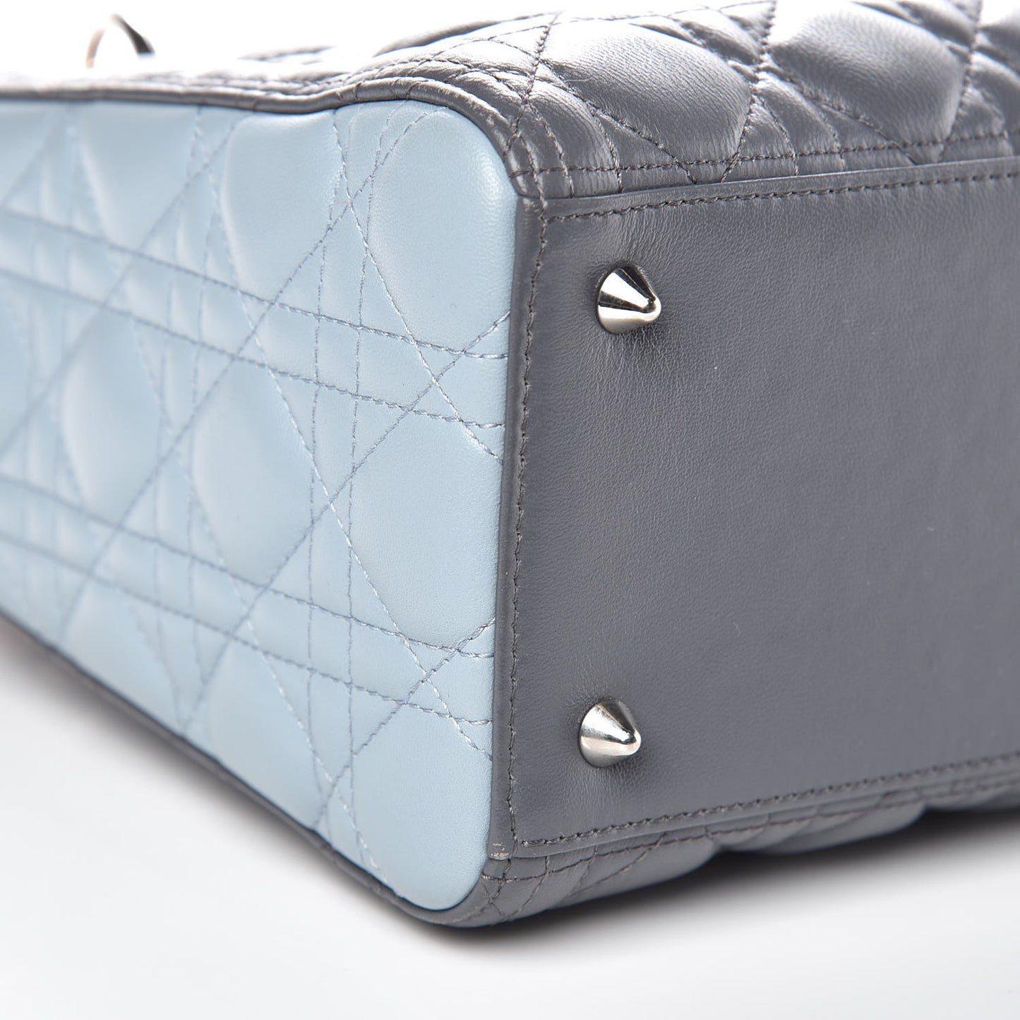 Lambskin Cannage Medium Tri-Color Lady Dior