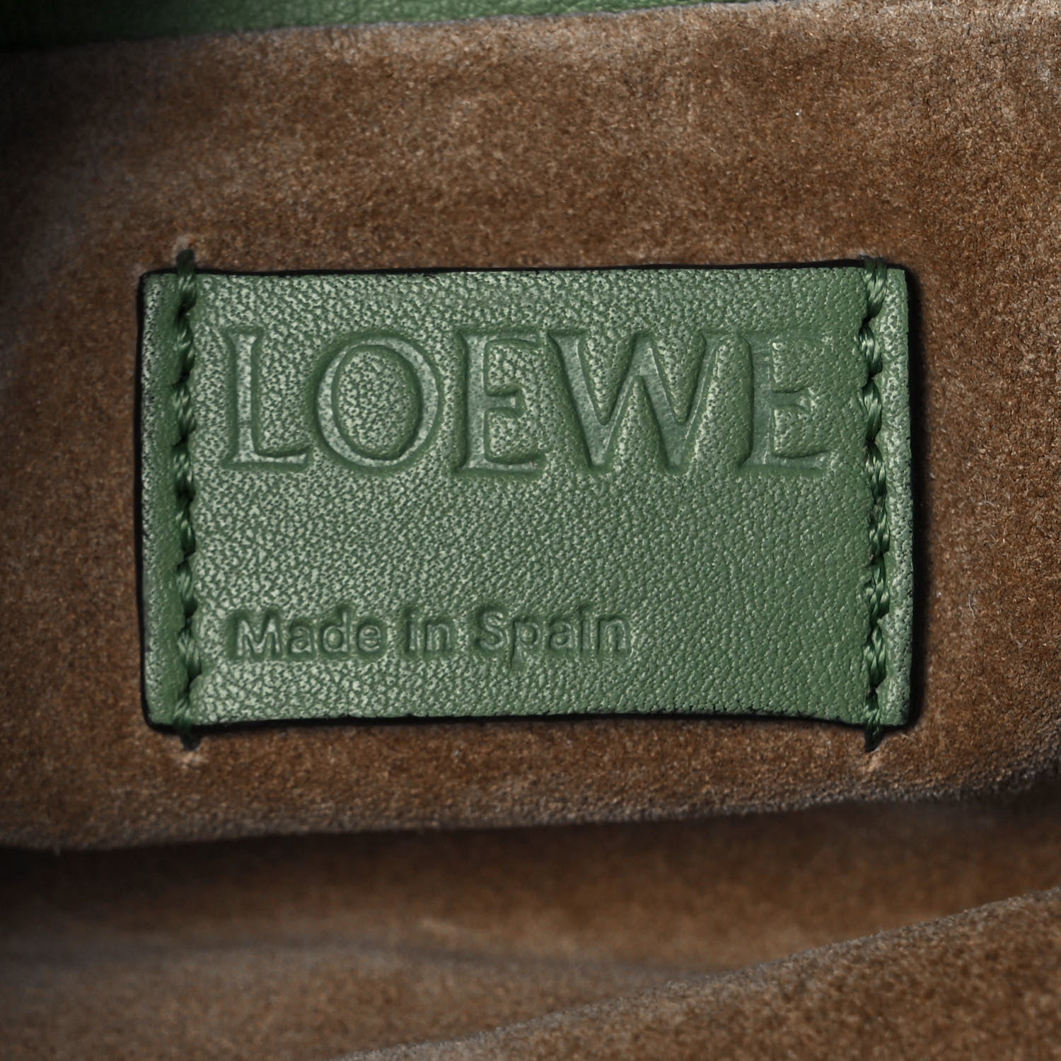 Loewe Calfskin Nano Flamenco Knot Clutch Rosemary 5 of 7