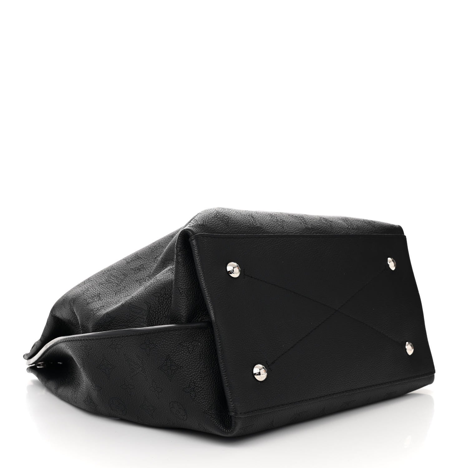 Louis Vuitton Mahina Carmel Hobo Black 4 of 12