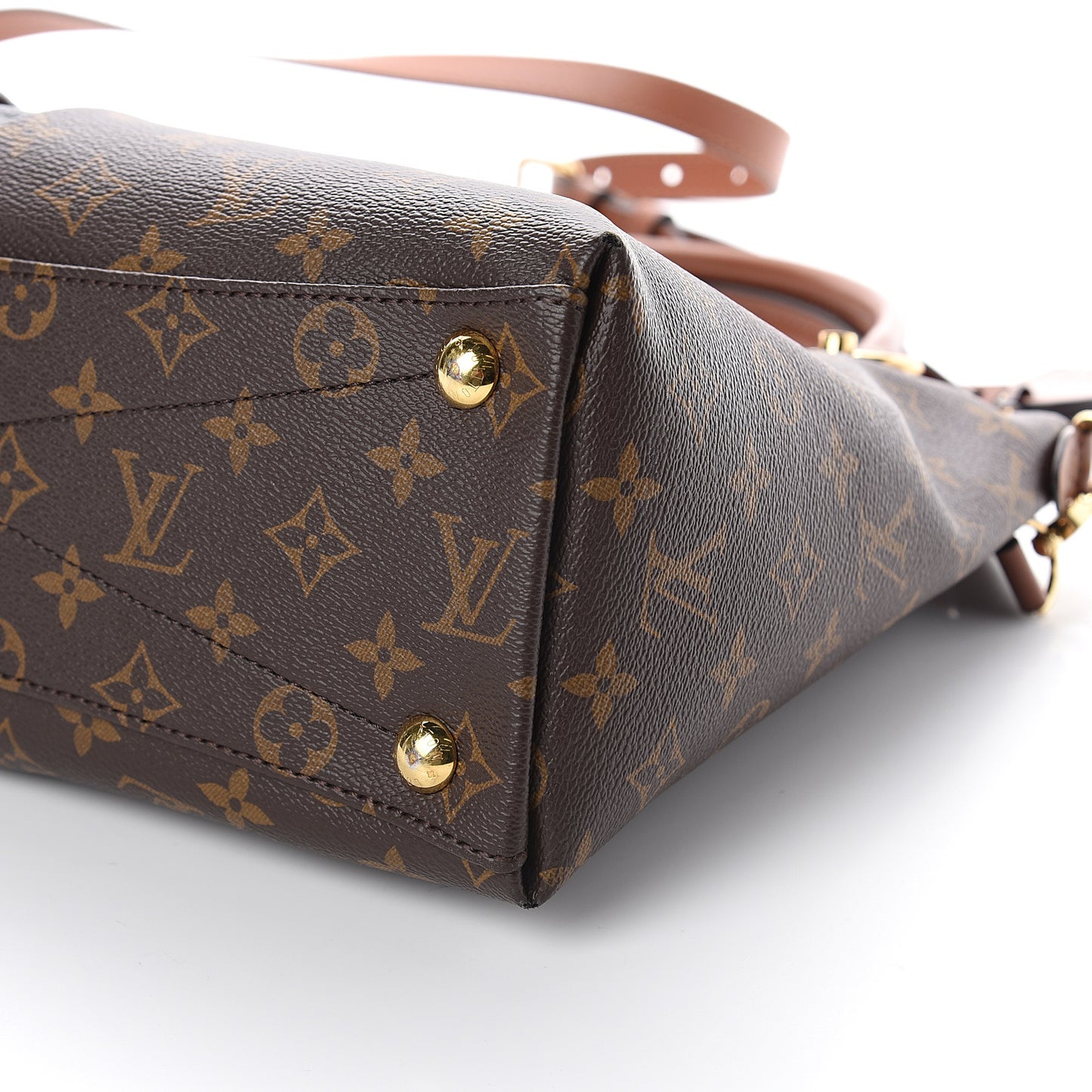 Monogram V Tote MM Black