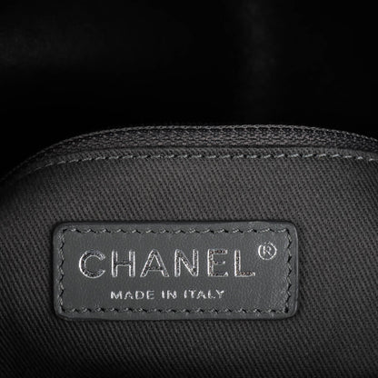 Chanel Iridescent Calfskin Large Coco Daily Flap Black 6 of 7