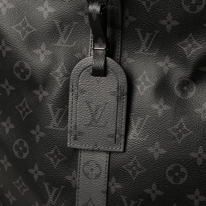 Louis Vuitton Monogram Eclipse Cabas Zippe GM Black 13 of 14