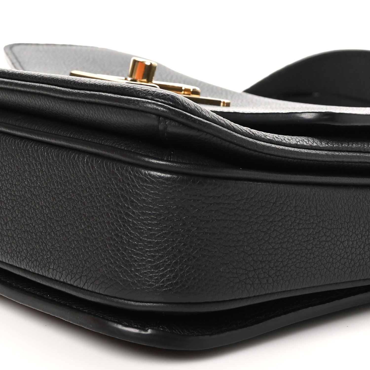 Louis Vuitton Grained Calfskin Lockme Oxford Black 10 of 11