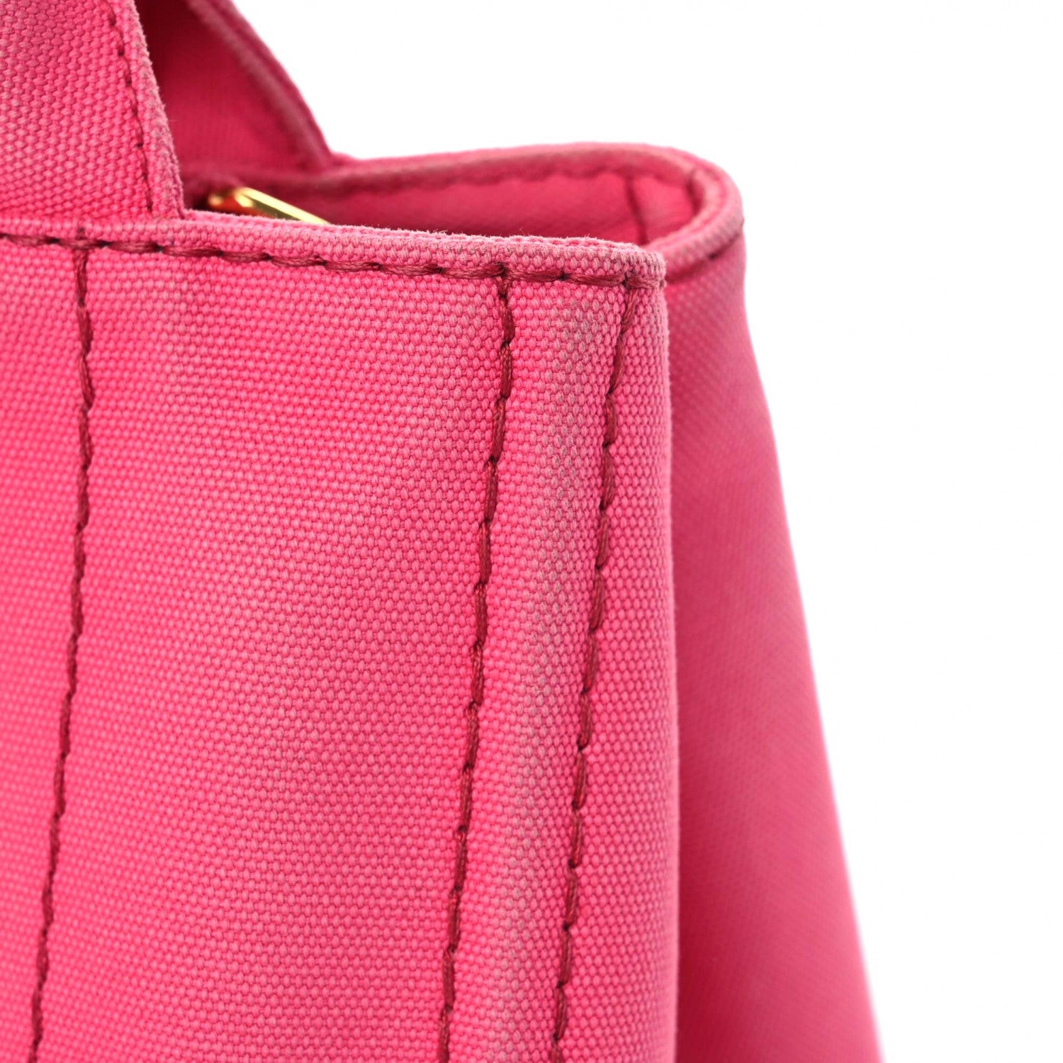 Prada Canapa Small Logo Tote Peonia 21 of 22