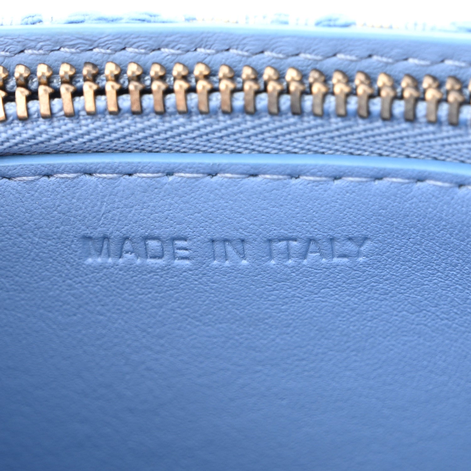 Christian Dior Oblique Saddle Belt Bag Cornflower Blue 7 of 15