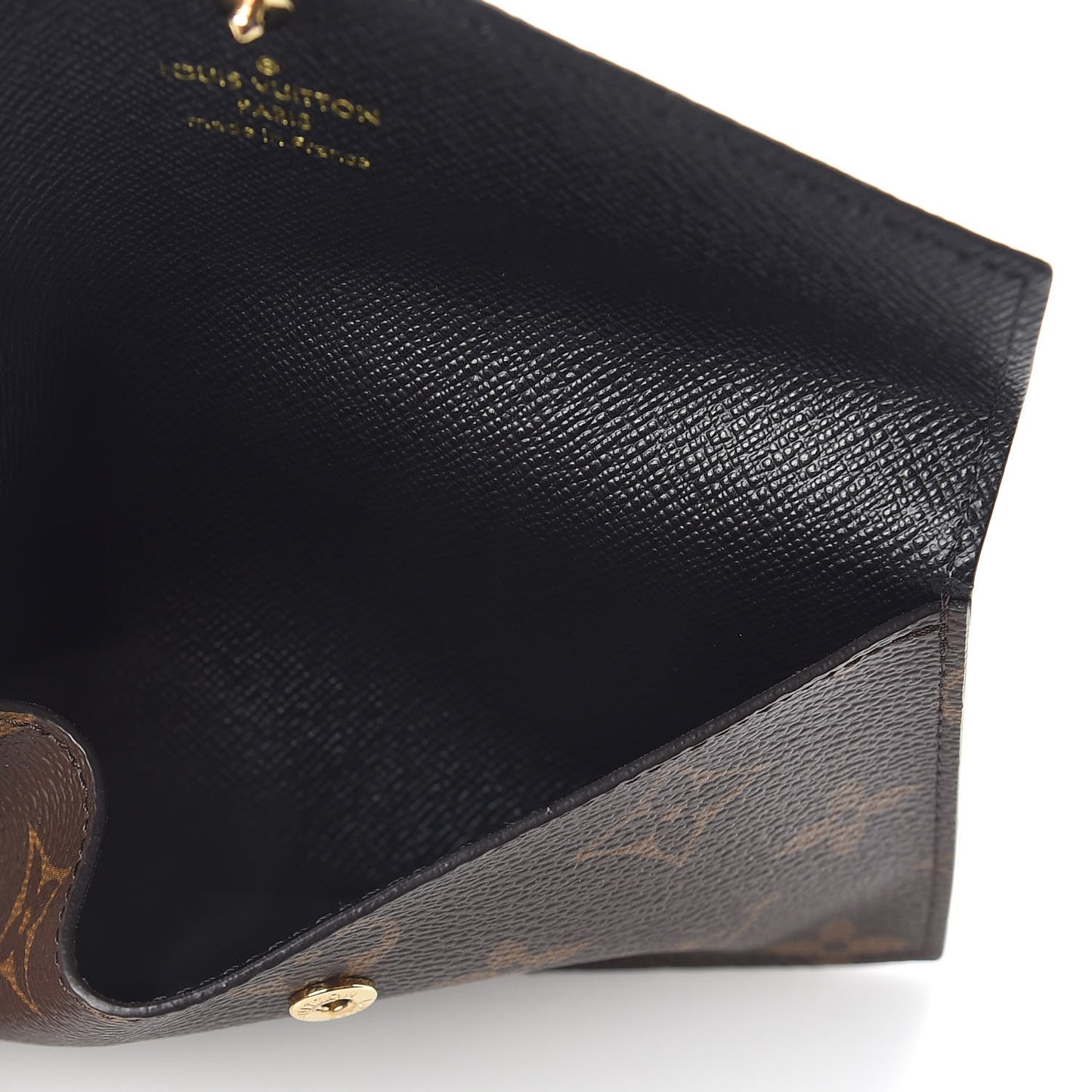 Monogram Daily Organizer Envelope Insert Black