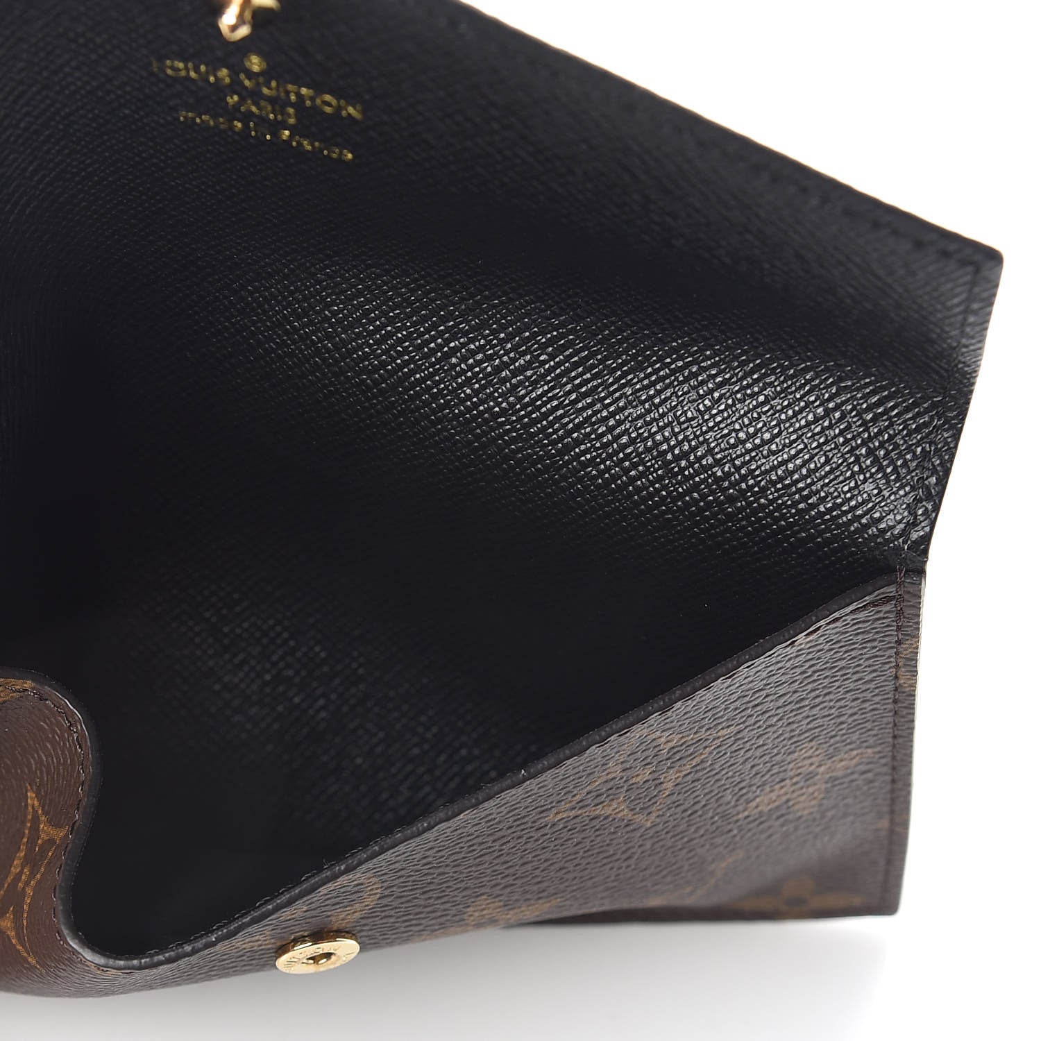 Louis Vuitton Monogram Daily Organizer Envelope Insert Black 6 of 6
