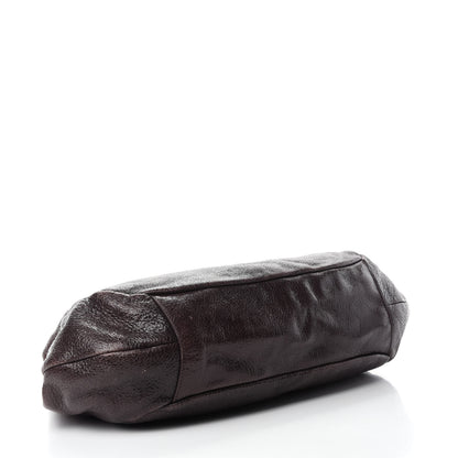 Prada Cervo Lux Chain Hobo Brown 4 of 12