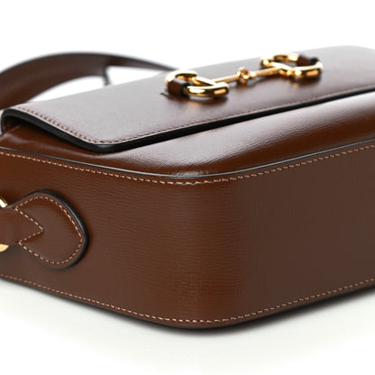 Gucci Azalea Calfskin Small Horsebit 1955 Shoulder Bag Brown Sugar 9 of 13