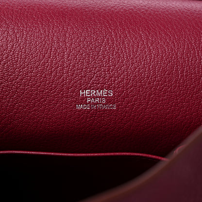 Hermes Taurillon Clemence Jypsiere 34 Rubis 6 of 12
