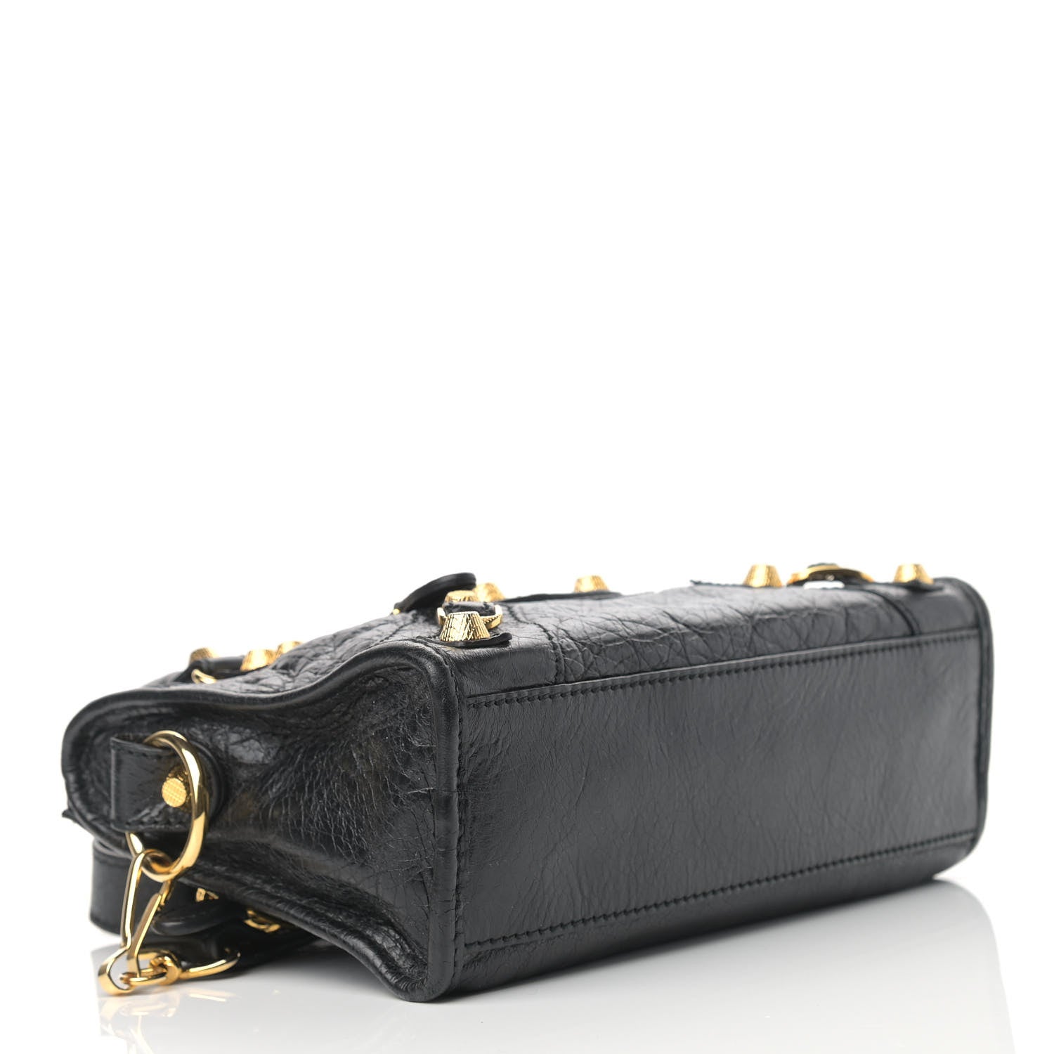 Balenciaga Agneau Giant 12 Gold Hardware Mini City Black 4 of 10