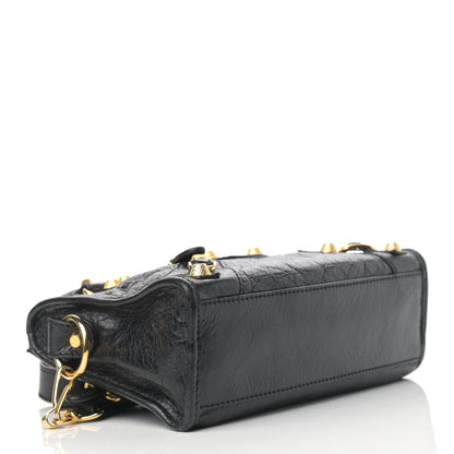 Balenciaga Agneau Giant 12 Gold Hardware Mini City Black 4 of 10