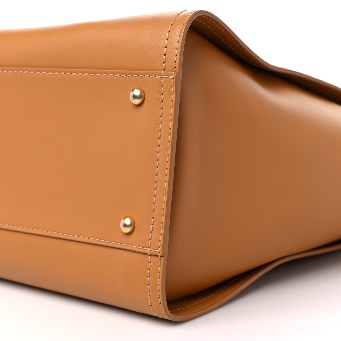 Calfskin Medium Deauville Tote Brown