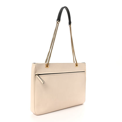 Valentino Garavani Nappa Medium Viva Superstar Shopping Tote Butter Black 3 of 10