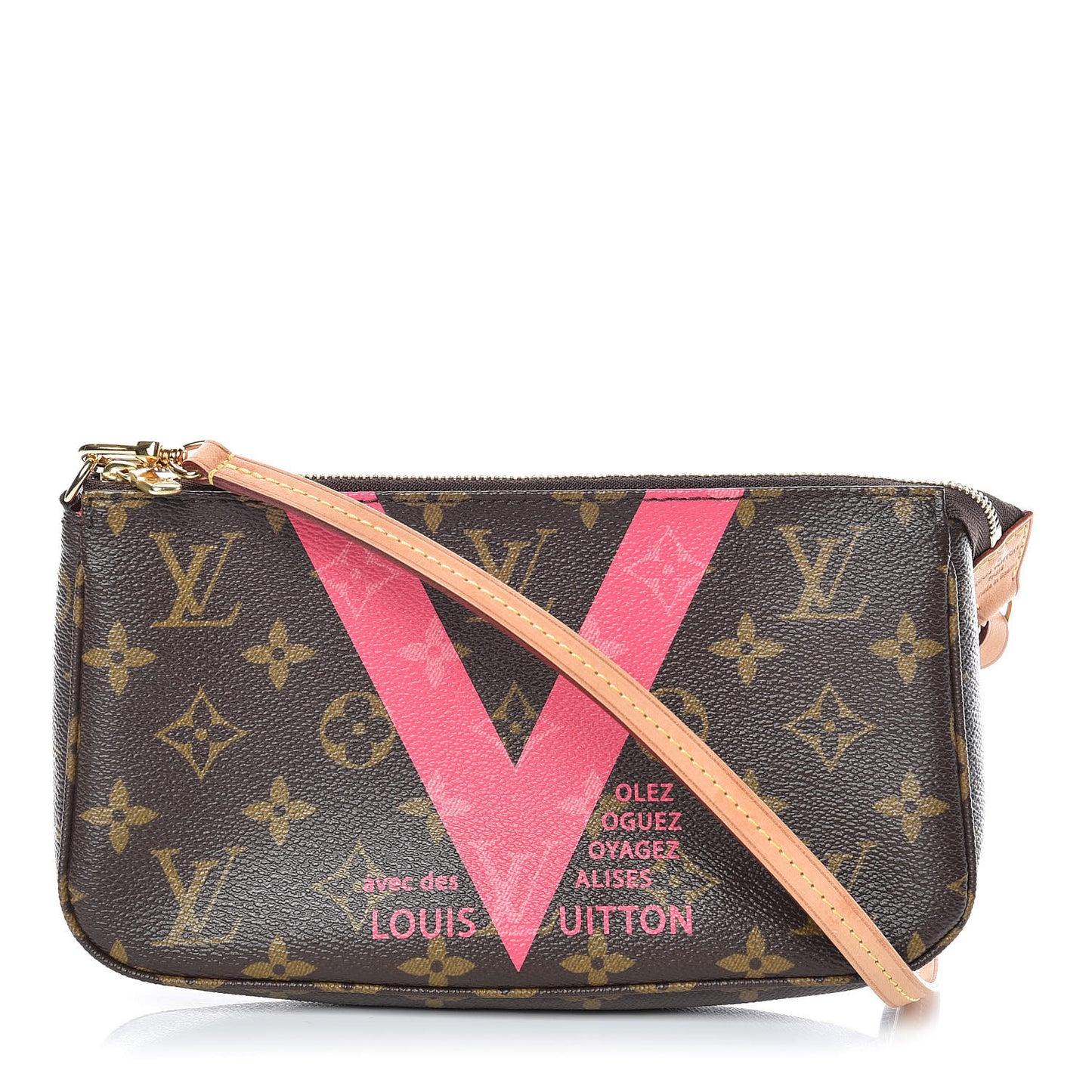 Monogram V Pochette Accessories Grenade