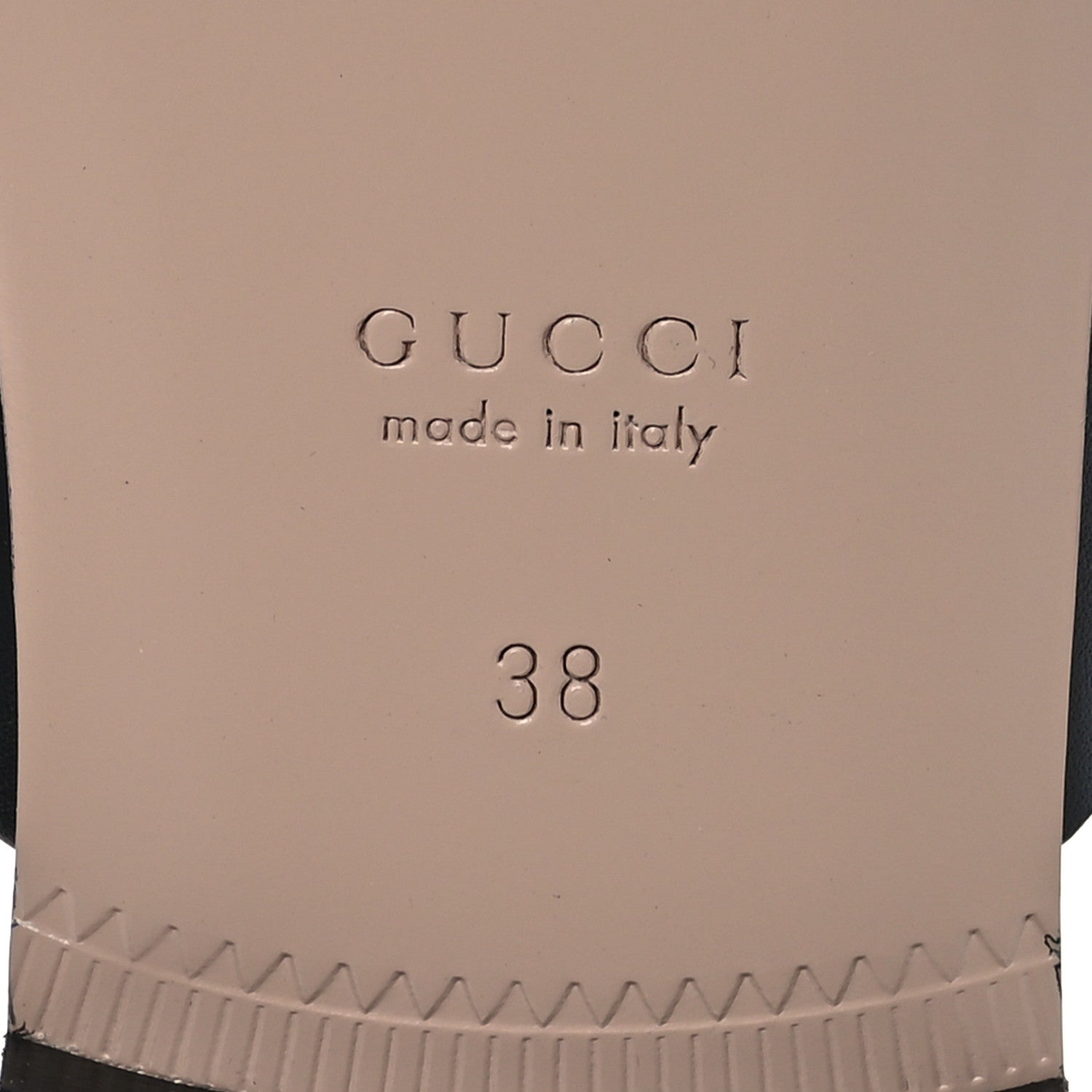 Gucci Sierra Calfskin Interlocking G Cut Out Thong Sandals 38 Black 7 of 8