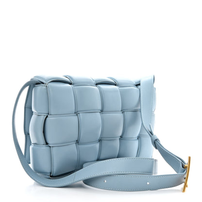 Bottega Veneta Nappa Maxi Intreccio Padded Cassette Crossbody Bag Ice 3 of 10