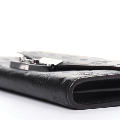 MCM Calfskin Ottomar Large Patricia Wallet On Chain Black 11 of 12