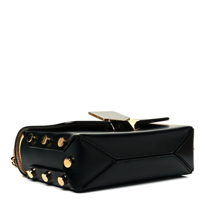 Jimmy Choo Smooth Calfskin Lockett Petite Shoulder Bag Black 4 of 9