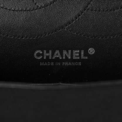 Chanel Sheepskin Chevron Quilted 2.55 Reissue 227 Flap So Black 6 of 10