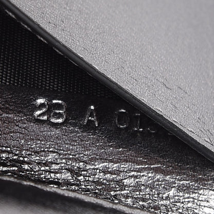 Givenchy Lambskin Logo Emblem Tri-Fold Wallet Black 8 of 9