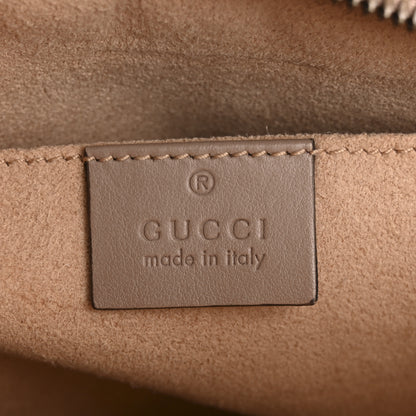Gucci Calfskin Matelasse Small GG Marmont Chain Shoulder Bag Porcelain Rose 6 of 10