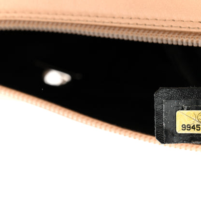 Chanel Calfskin Quilted Large Cambon Multipocket Reporter Beige Black 7 of 10