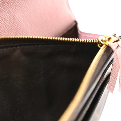 Louis Vuitton Monogram Emilie Wallet Rose Ballerine 7 of 10