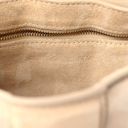 Bottega Veneta Suede Calfskin Maxi Intrecciato Padded Cassette Crossbody Bag Sand 6 of 15