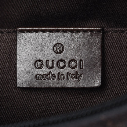 Gucci Monogram Pochette Dark Brown 6 of 7