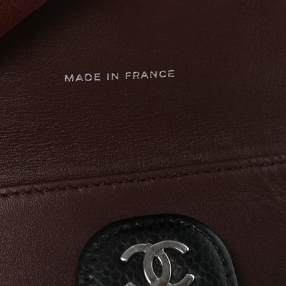 Chanel Caviar Quilted Compact Flap Wallet Black 7 of 9