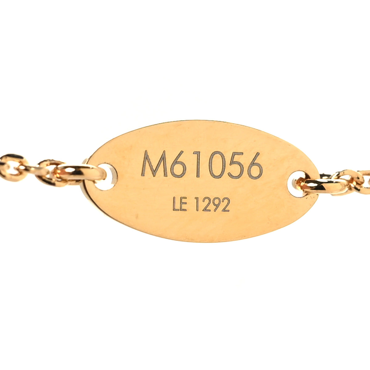 Louis Vuitton LV And Me Letter A Necklace Gold 6 of 6
