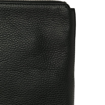 Gucci Pebbled Calfskin Clutch Black 11 of 14